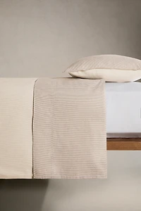 HOUSSE DE COUETTE RAYURES RÉVERSIBLE