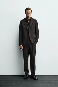 HOUNDSTOOTH SUIT JACKET