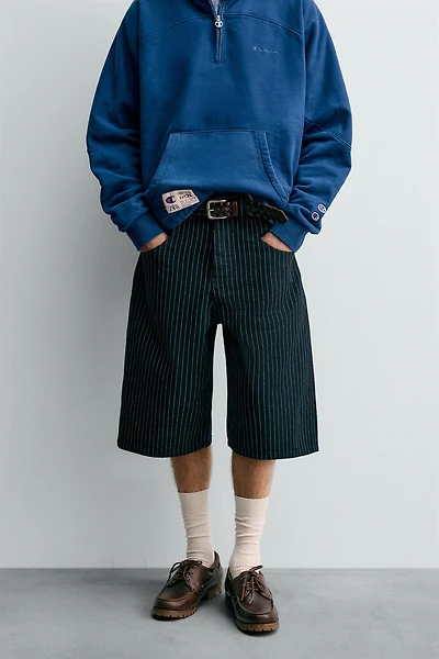SHORT COUPE AMPLE RAYURES CHAMPION ® X ZARA
