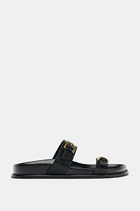 BUCKLED SANDALS
