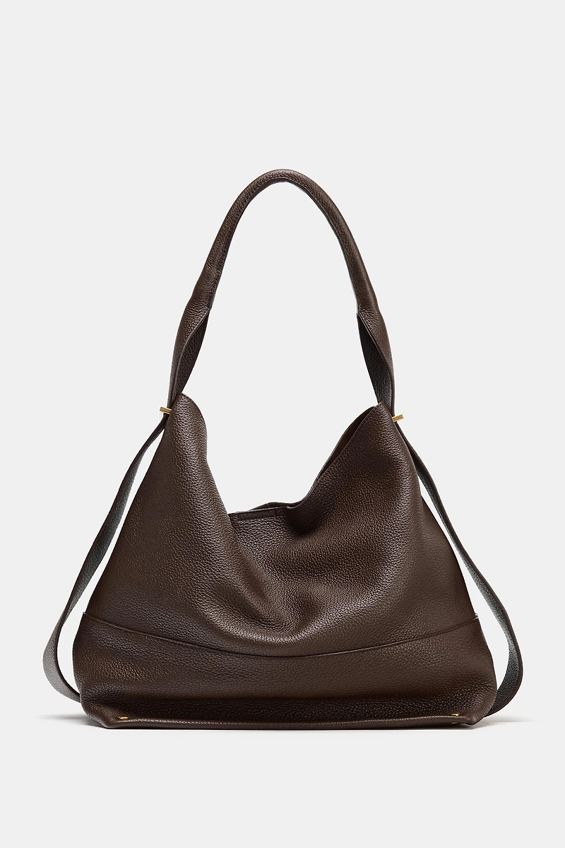 MAXI SAC SEAU EN CUIR