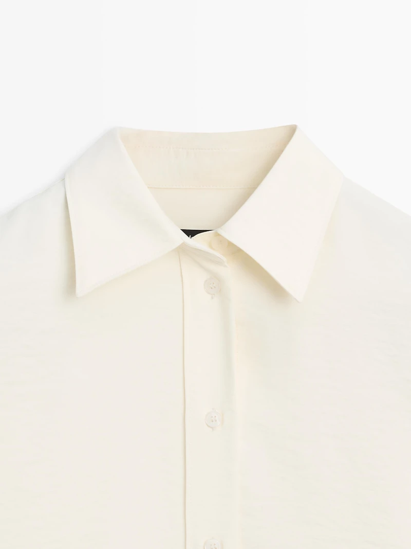 Oversize long sleeve shirt