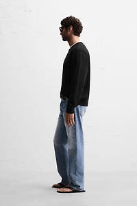 BASIC CREW NECK SWEATSHIRT