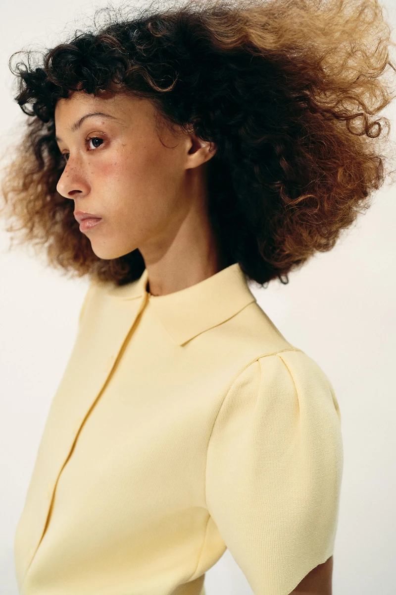 BOW KNIT JACKET