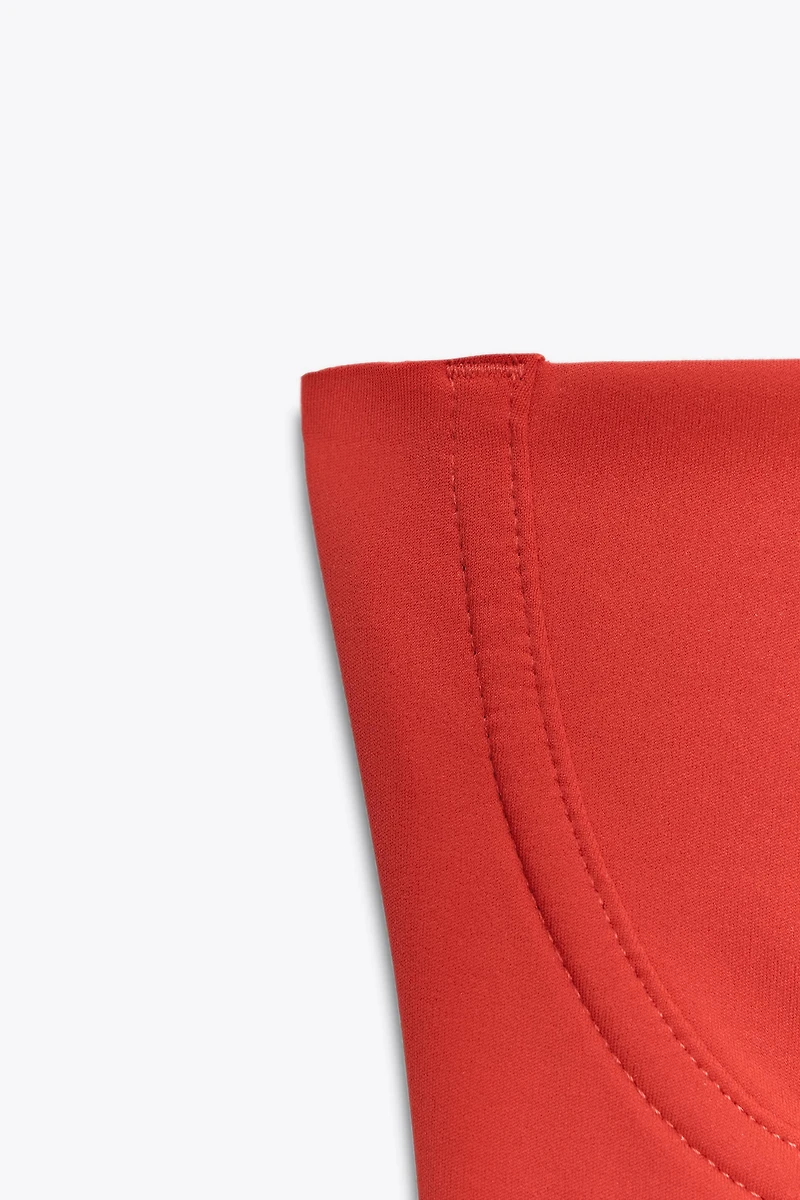 POLYAMIDE BANDEAU TOP
