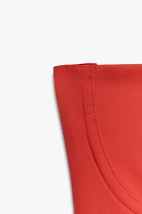 POLYAMIDE BANDEAU TOP