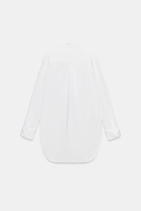 ZW COLLECTION POPLIN BIB SHIRT
