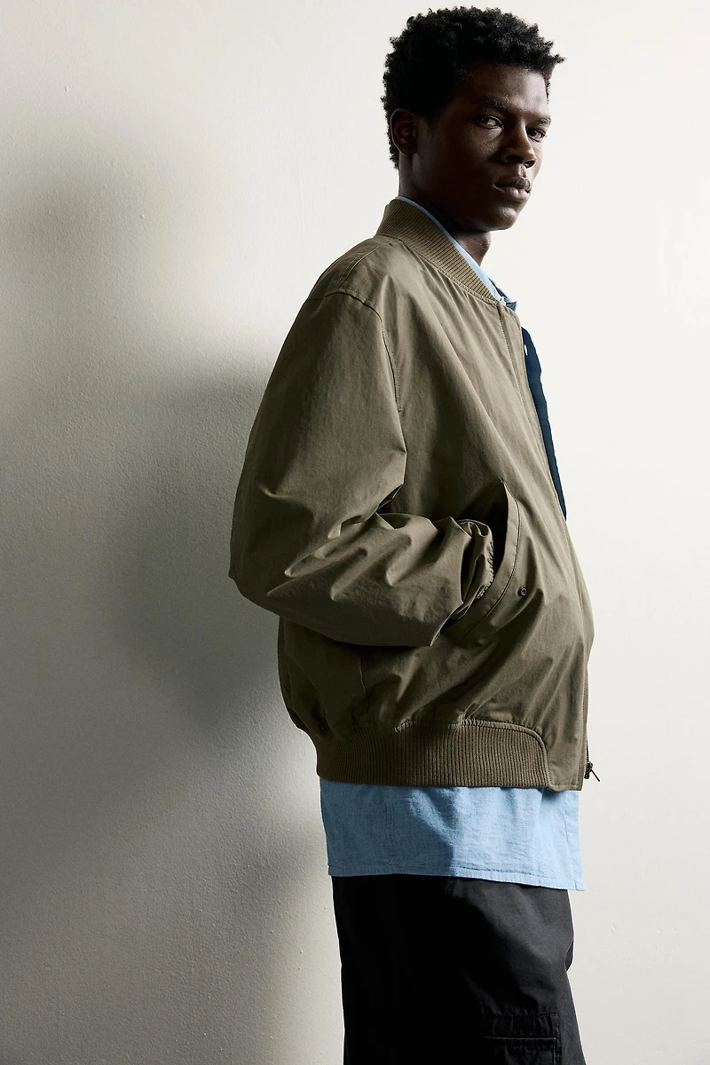 REGULAR FIT BOMBER JACKET