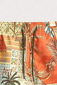 STREET PRINT SWIM TRUNKS