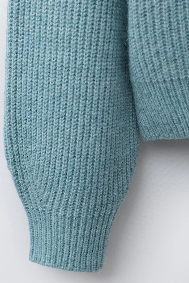 PURL KNIT SWEATER