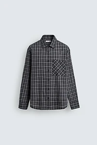 PLAID VOILE SHIRT