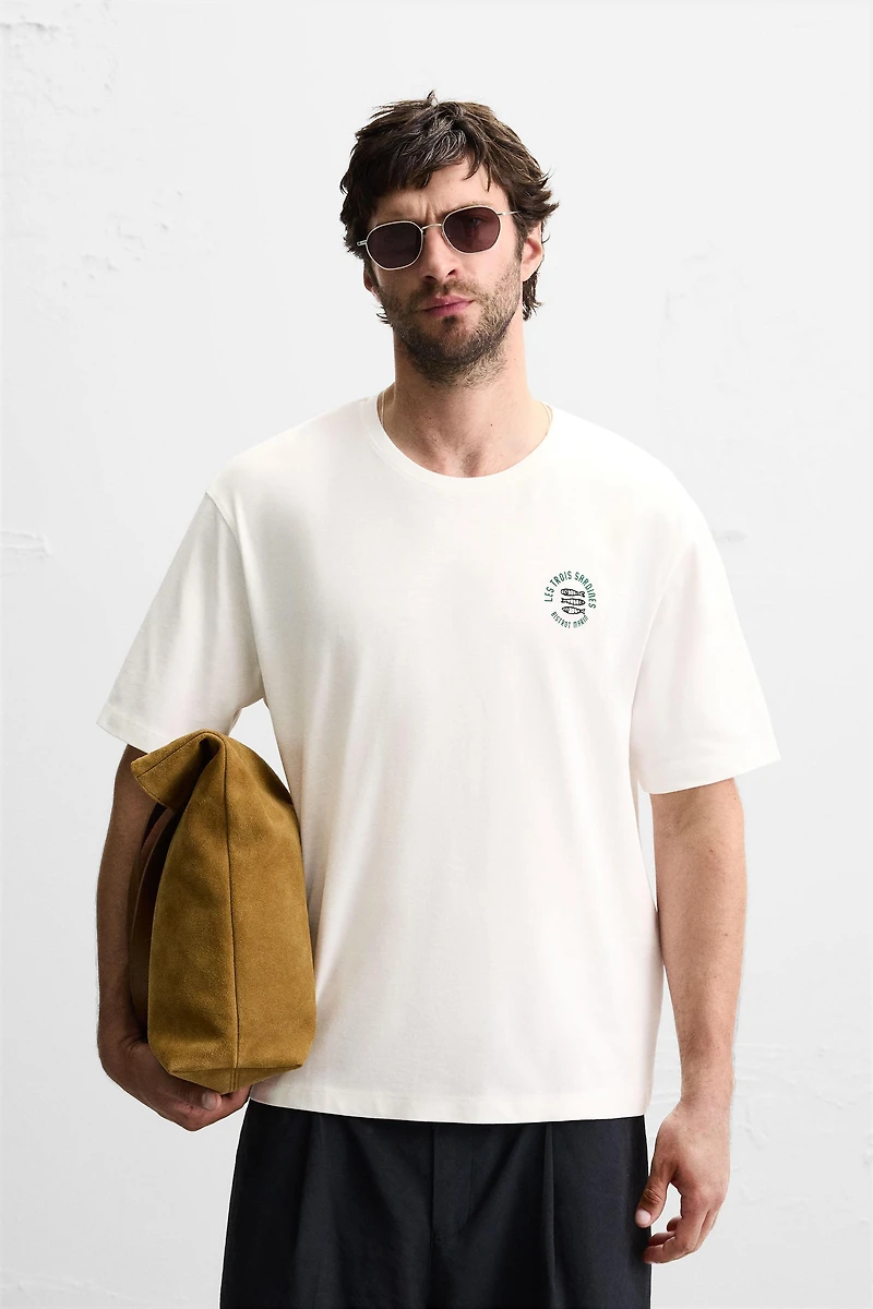 T-SHIRT BRODERIE BIMATIÈRE