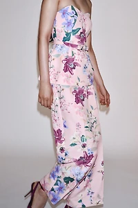FLORAL PRINT PANTS