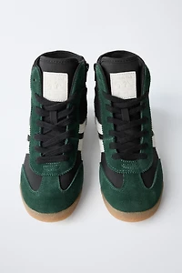 BOXING HIGH-TOP SNEAKERS