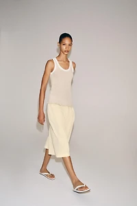 ZW COLLECTION PLEATED BERMUDA SHORTS