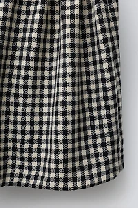 PLAID SKORT