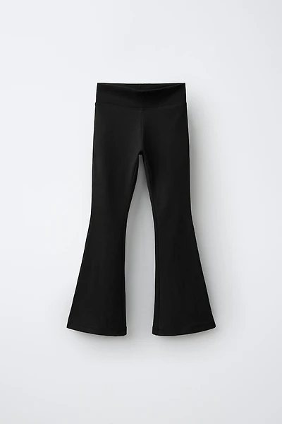PLAIN FLARE LEGGINGS