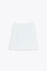 T-SHIRT COL BATEAU
