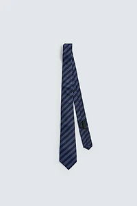100% SILK STRIPED TIE