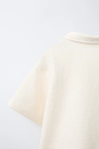 PLAIN KNIT POLO SHIRT
