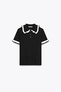 JEWELED POLO SHIRT