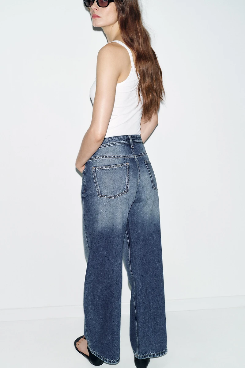 Z1975 LOW RISE STRAIGHT JEANS