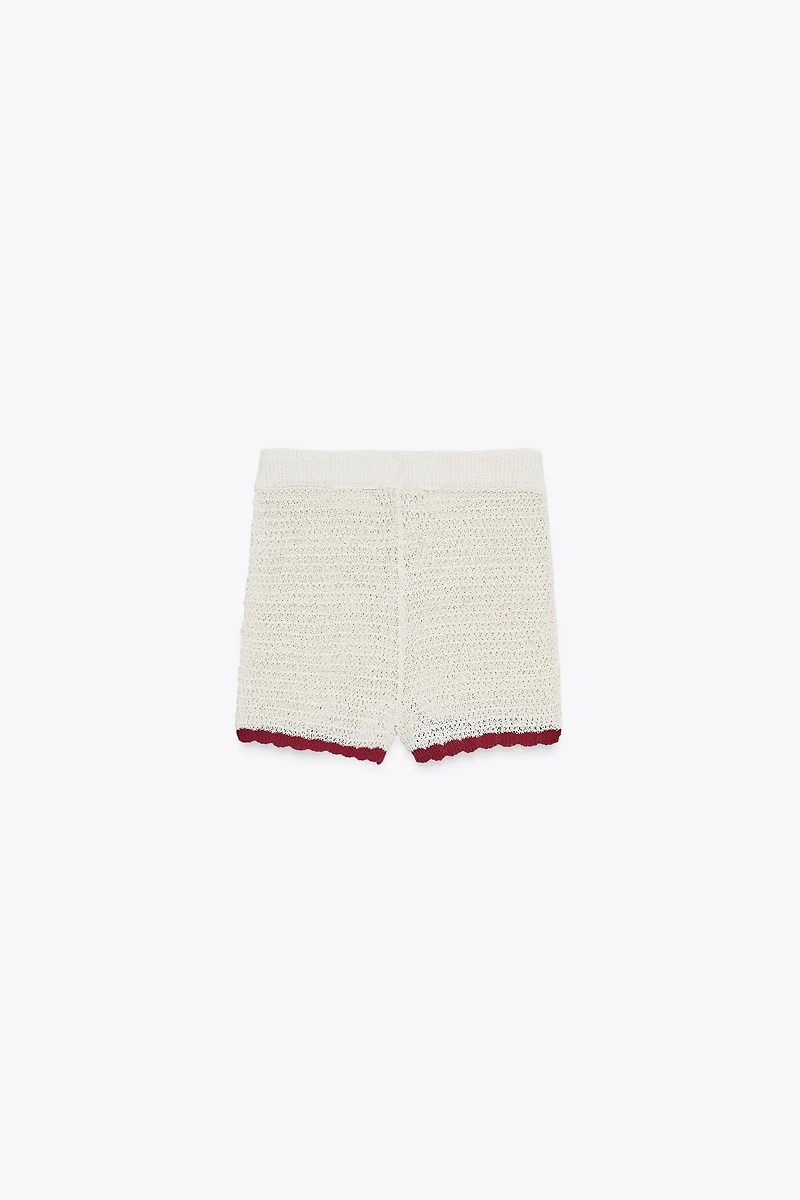KNIT SHORTS