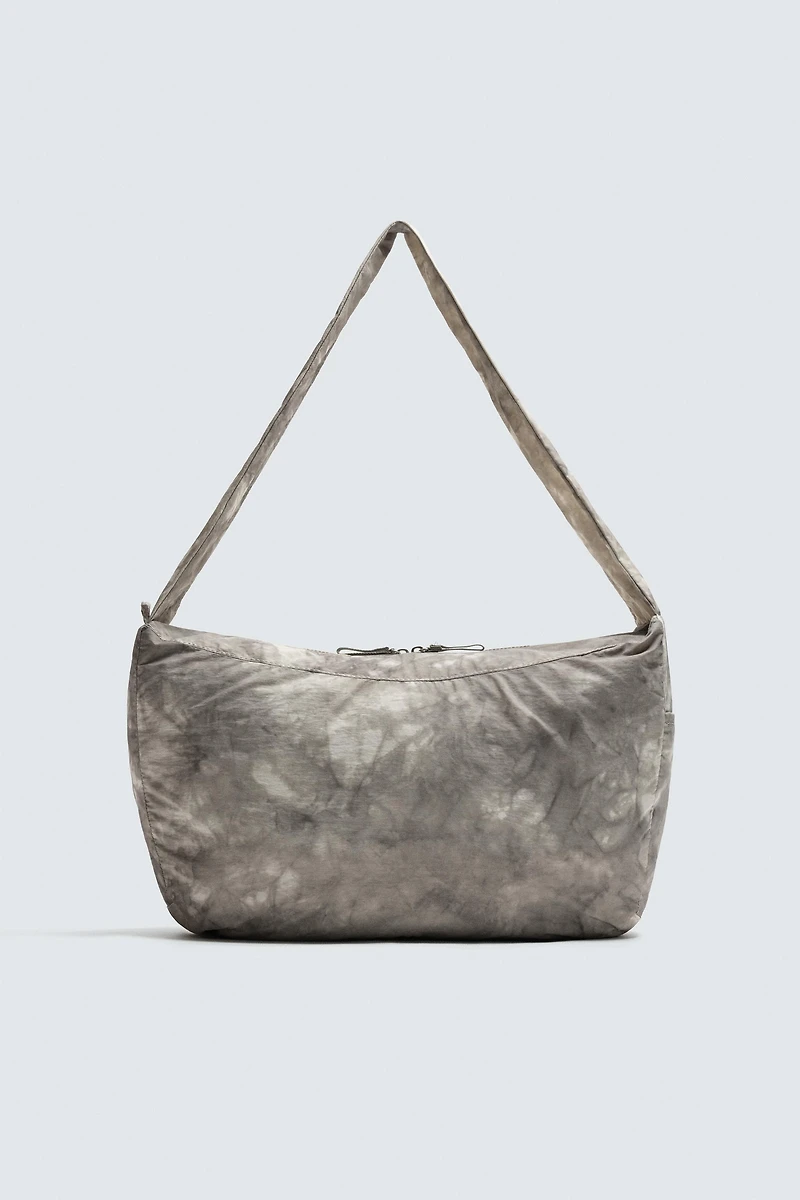 SAC EN NYLON À EFFET USÉ