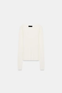 TOP EN MAILLE EXTRAFINE