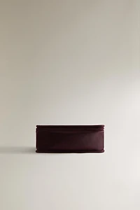 SATEEN OBJECT HOLDER MAKEUP BAG