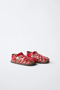 STUDDED FISHERMAN SANDALS