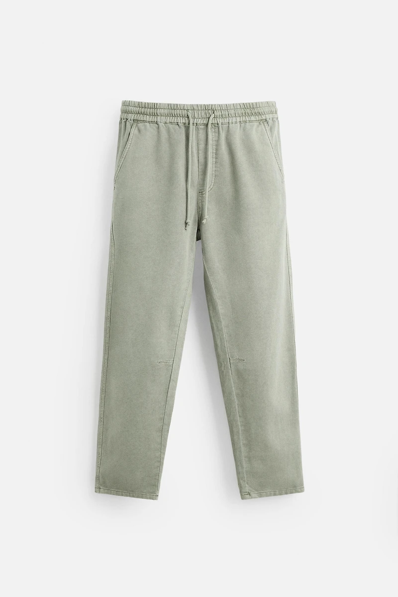 COTTON - LINEN PANTS