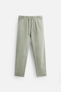 COTTON - LINEN PANTS