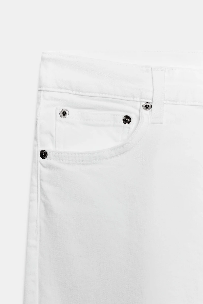 ZW COLLECTION MID-RISE CROPPED FLARE JEANS