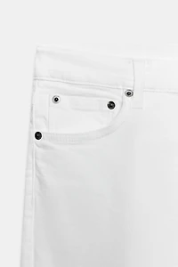 ZW COLLECTION MID-RISE CROPPED FLARE JEANS