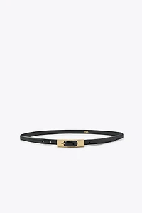 THIN BELT WITH RECTANGULAR BUCKLE
