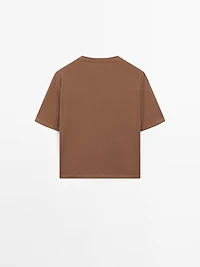 Oversize t-shirt with seam detail