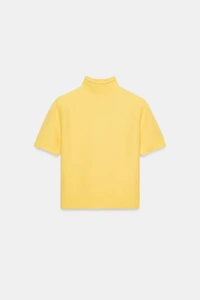 PULL MANCHES COURTES MAILLES DOUCES