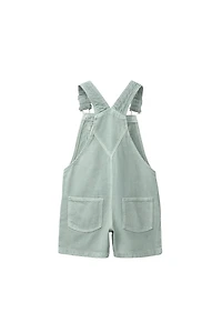 TWILL POCKET SHORTS OVERALLS