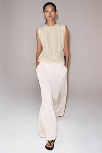 BLOUSE DENTELLE SANS MANCHES ZW COLLECTION