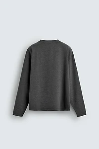 TEE-SHIRT RELAXED FIT STRUCTURÉ