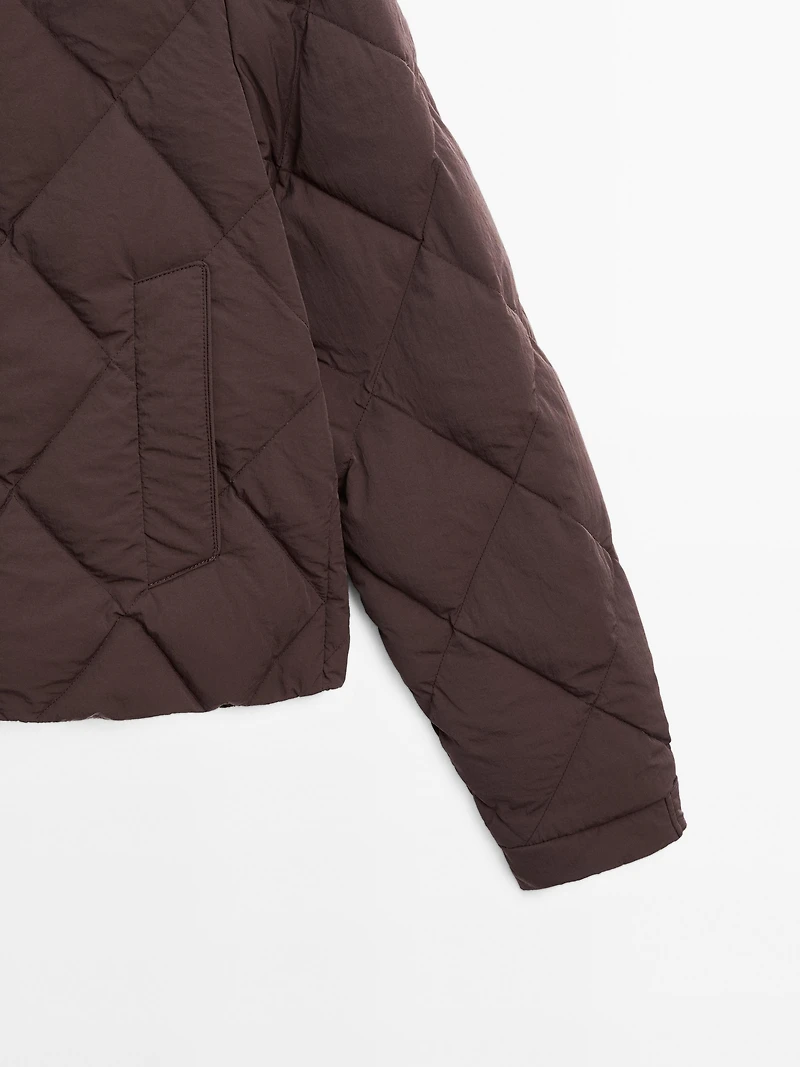 Veste courte matelassée