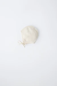 COTTON SILK TEXTURED BONNET