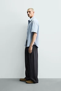 RELAXED FIT SPRAY WASH SHIRT