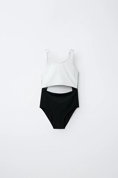 6-14 YEARS/ CUT OUT SWIMSUIT