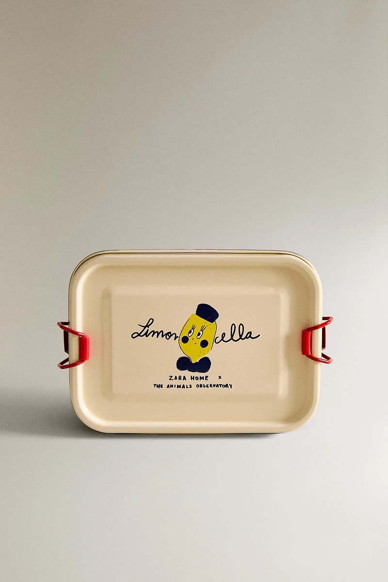 KIDS' STAINLESS STEEL LUNCH BOX X THE ANIMALS OBSERVATORY