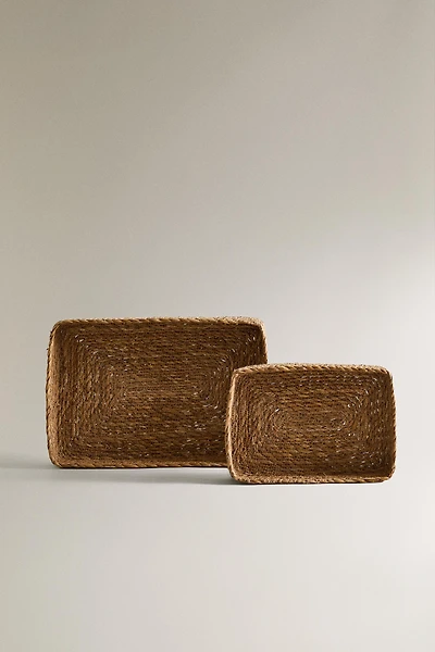 SEAGRASS TRAY BASKET