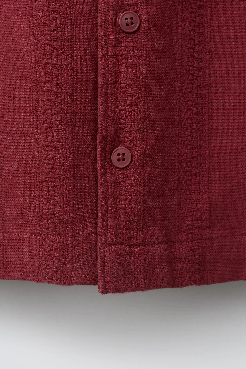 CHEMISE RUSTIQUE STRUCTURÉE