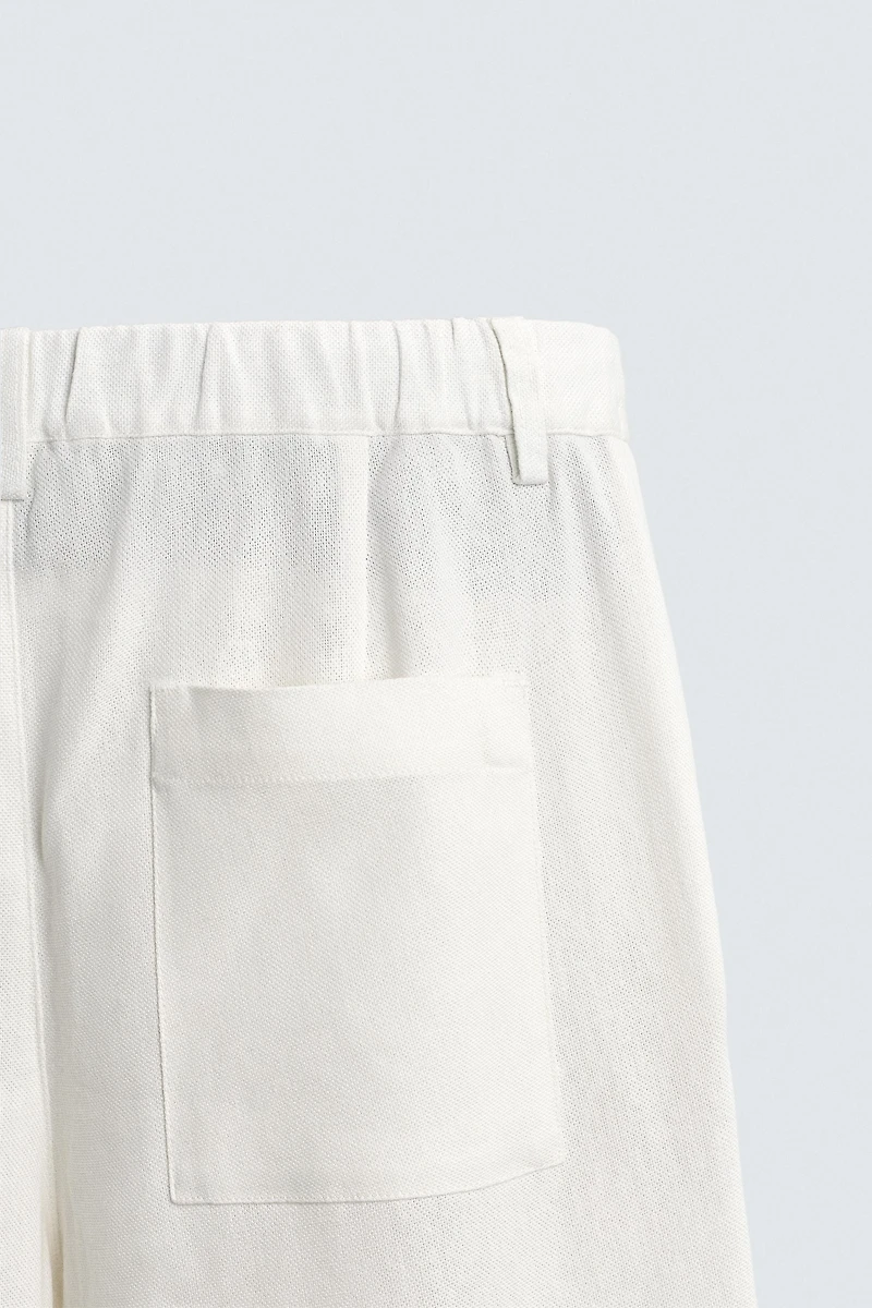 RELAXED FIT VISCOSE-HEMP PANTS