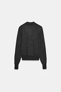 WOOL BLEND POLO SHIRT WITH POCKET